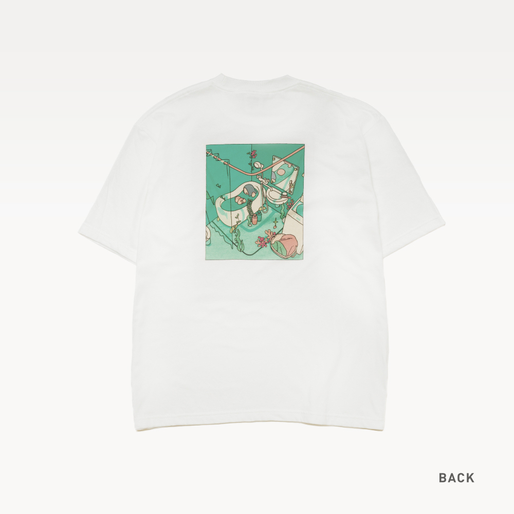 shower room rendezvous” Big Tee | Kei Sugawara STORE | 菅原