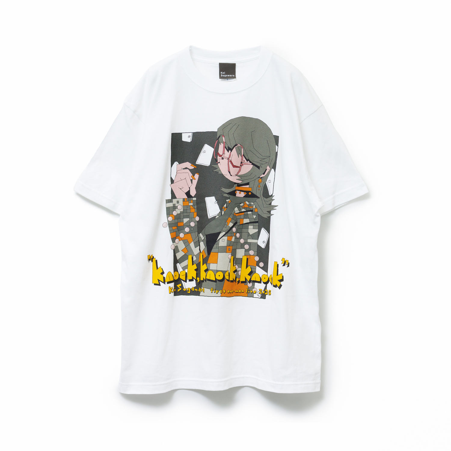 “knock, knock, knock” Graphic Tee 