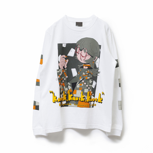 【FC限定カラー】“knock, knock, knock” Long Sleeve Tee