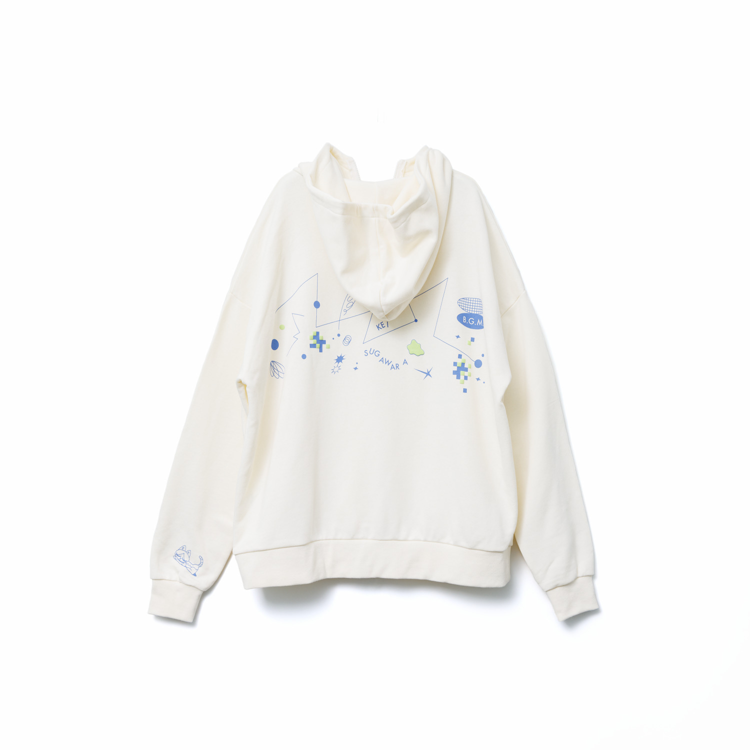 “B.G.M.” Zip Hoodie