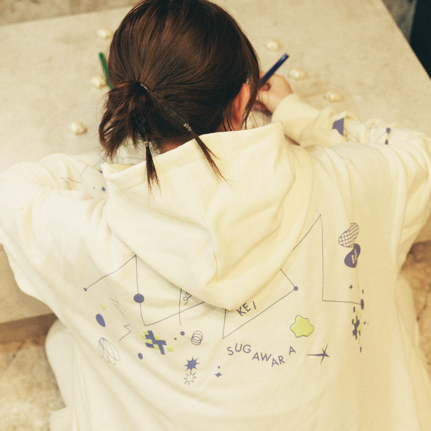 “B.G.M.” Zip Hoodie