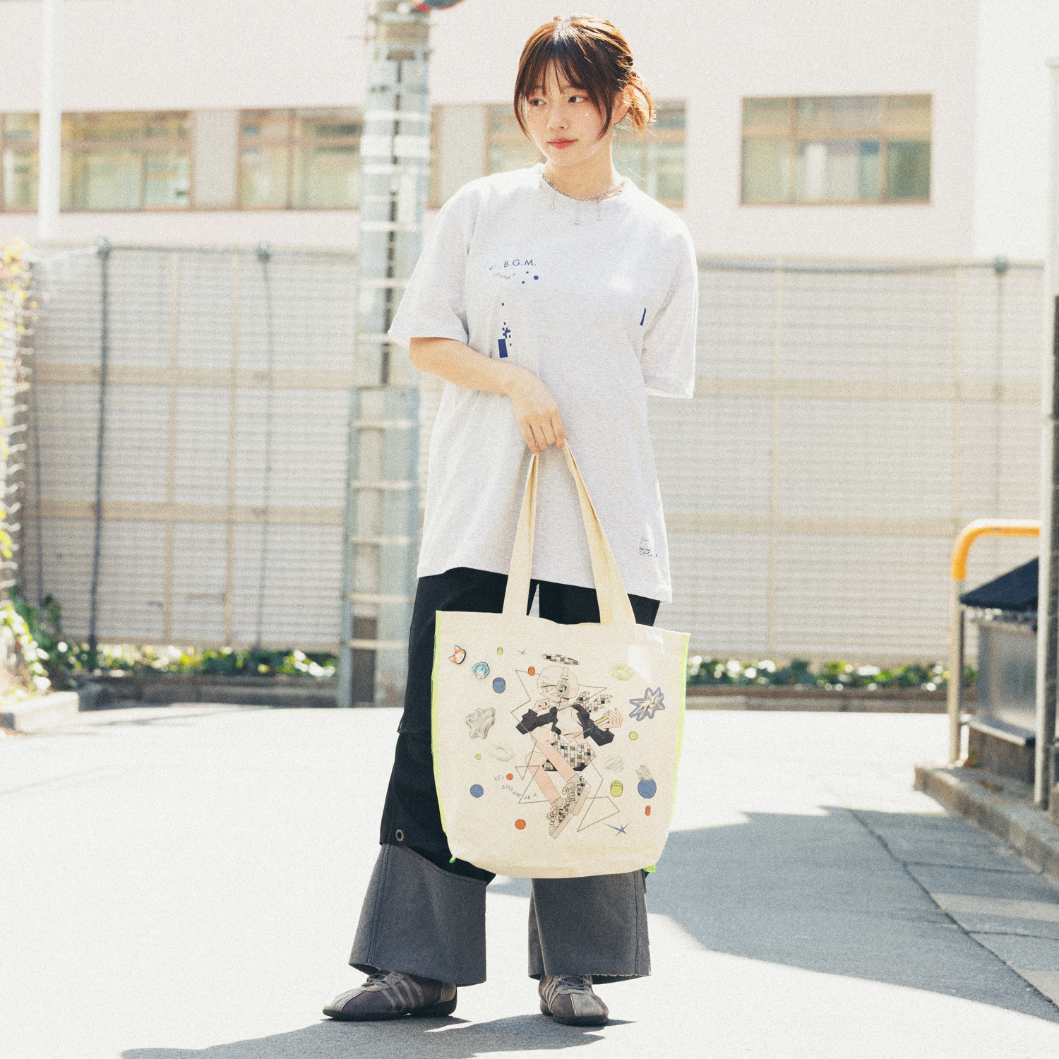 “B.G.M.” Tote Bag