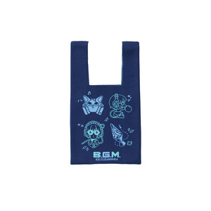 “B.G.M.” Knit Bag