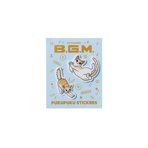 “B.G.M.” PUKUPUKU Stickers