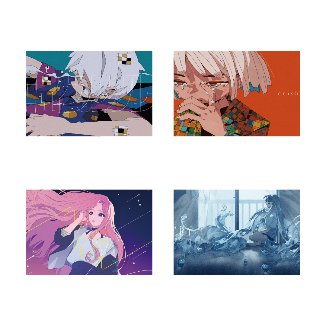Postcard Set (33pcs) – POP-UP “B.G.M.”