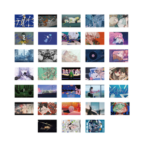 Postcard Set (33pcs) – POP-UP “B.G.M.”