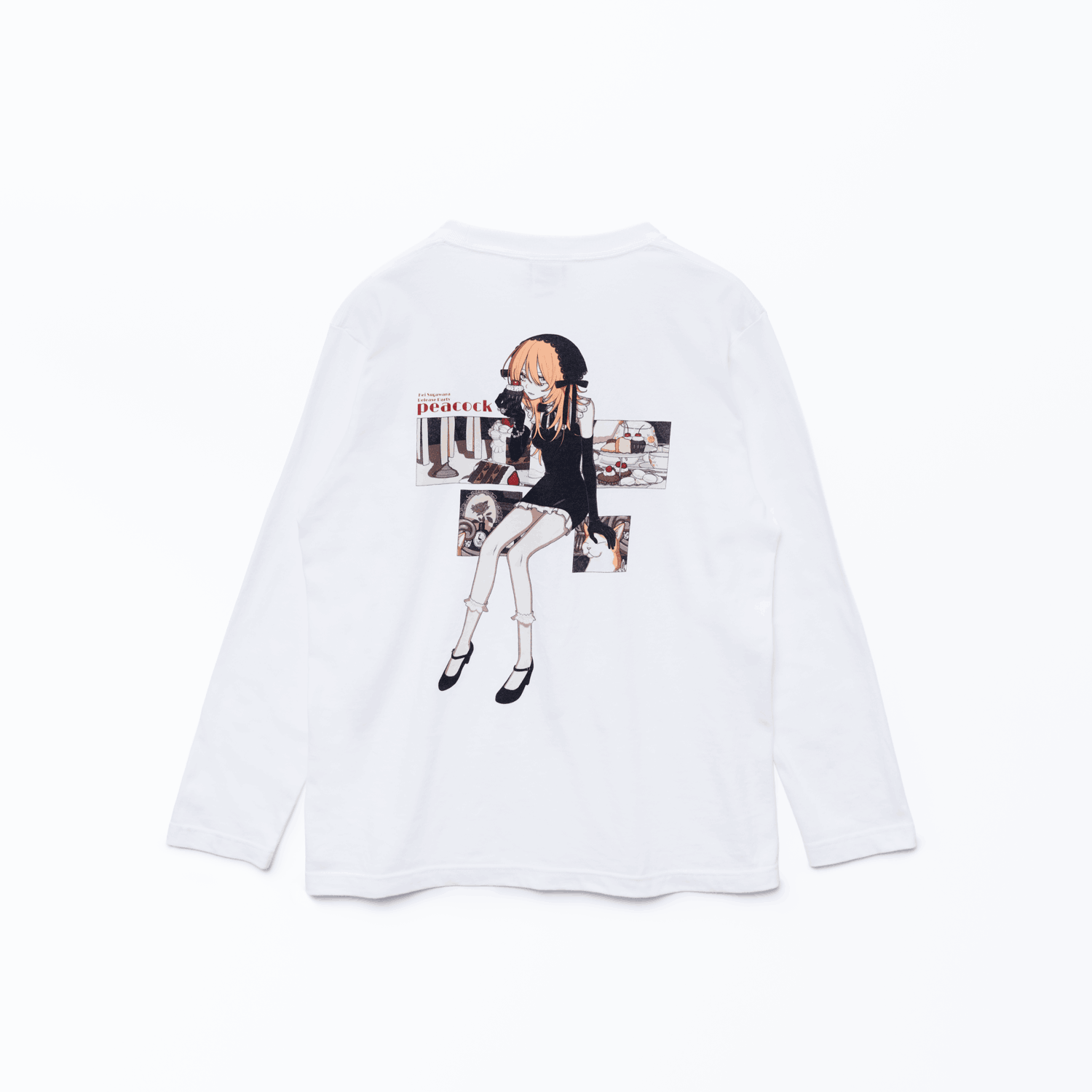 “孔雀” Long Sleeve Tee