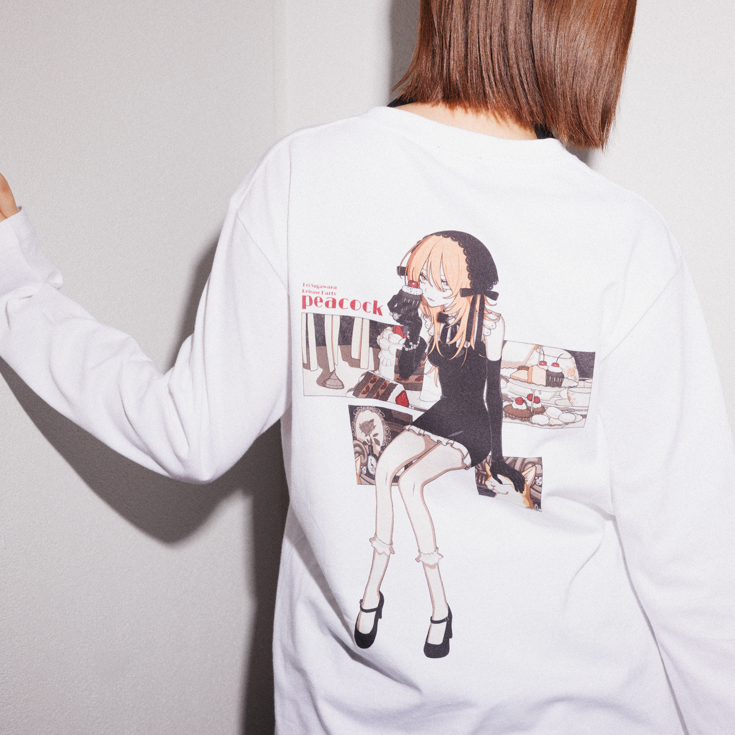 “孔雀” Long Sleeve Tee
