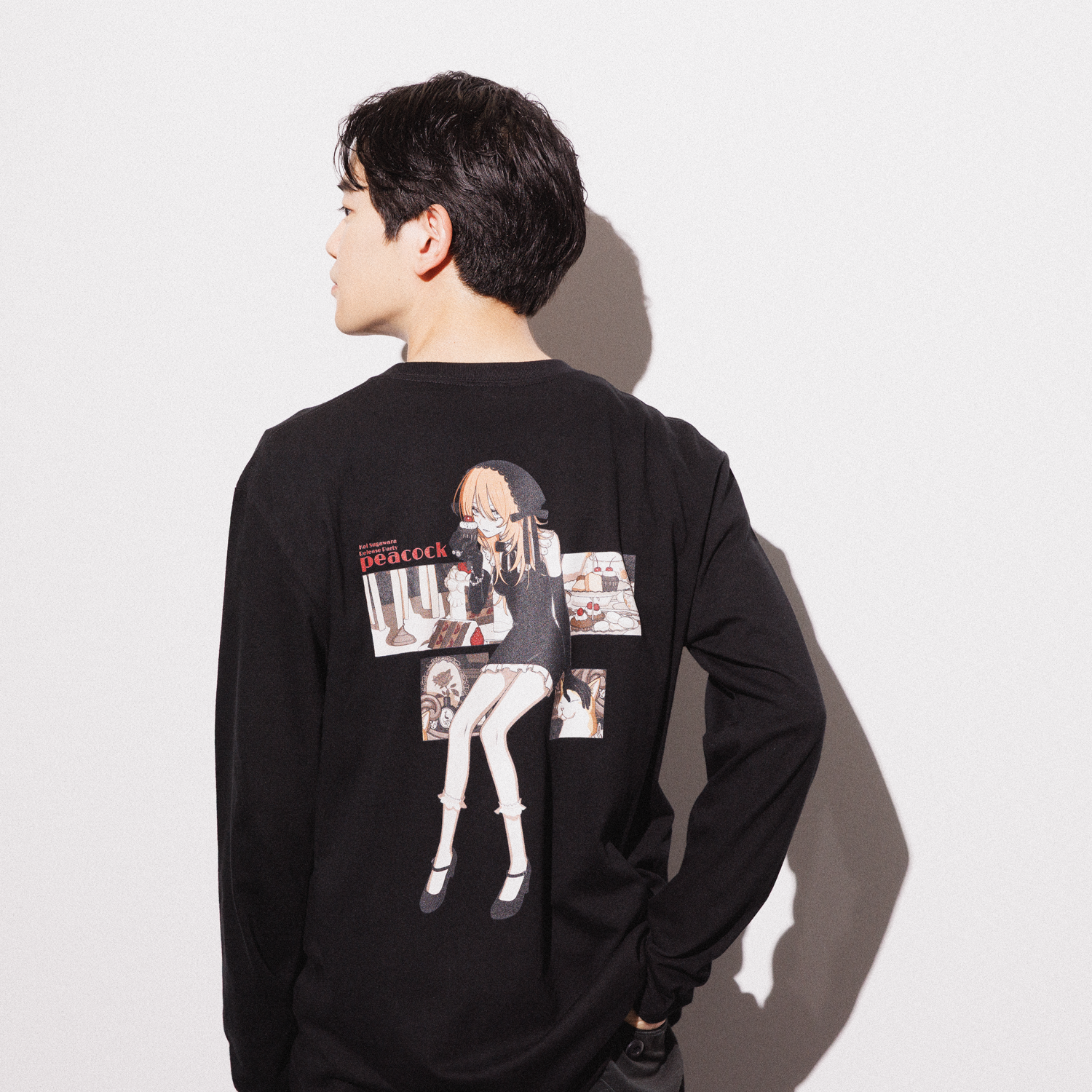 [FC限定] “孔雀” Long Sleeve Tee